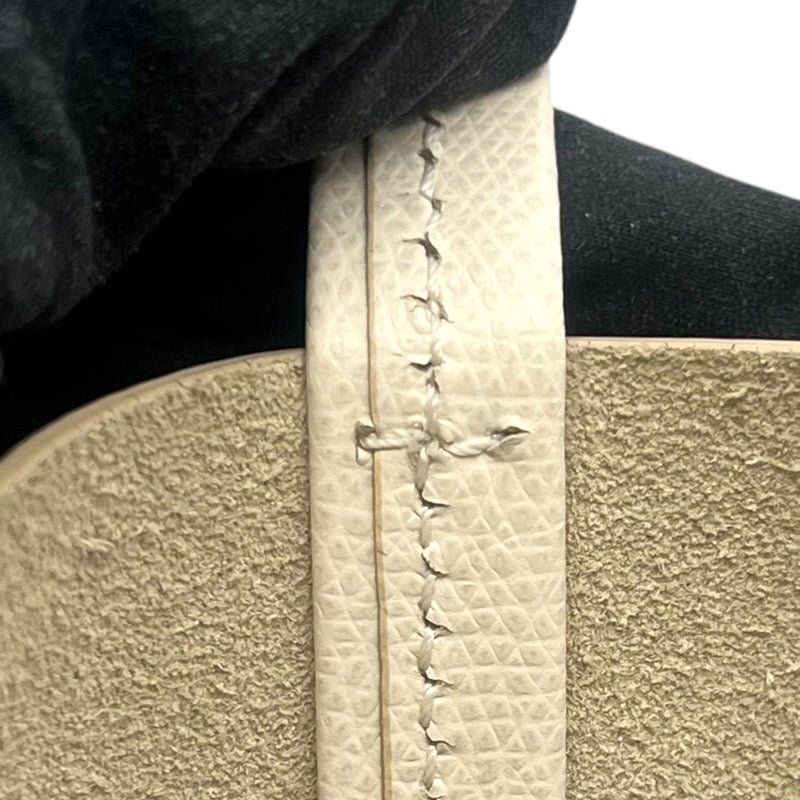 セリーヌ CELINE バーティカルカバ スモール ブラック×ホワイト レザー レディース ハンドバッグ