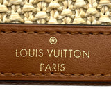 ルイ・ヴィトン LOUIS VUITTON プティ・バケット M59962 キャラメル レザー/ニットラフィア レディース ハンドバッグ