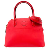 エルメス HERMES ボリード27 ▢B刻印 ルージュヴィフ ゴールド金具 ヴォーガリバー レディース ハンドバッグ