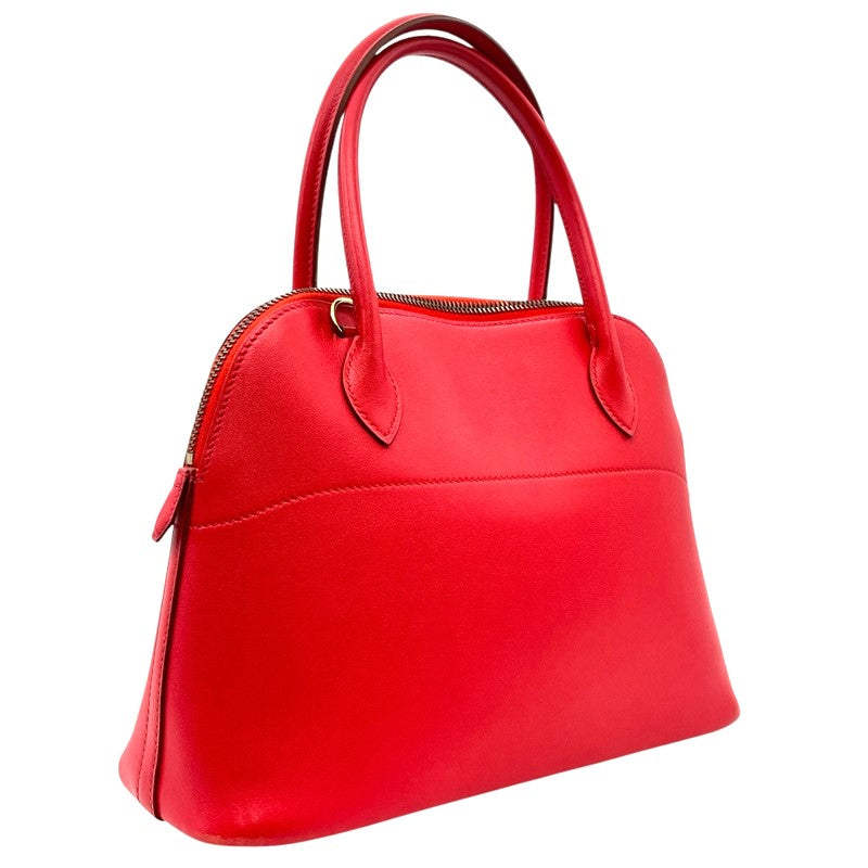 エルメス HERMES ボリード27 ▢B刻印 ルージュヴィフ ゴールド金具 ヴォーガリバー レディース ハンドバッグ