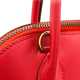 エルメス HERMES ボリード27 ▢B刻印 ルージュヴィフ ゴールド金具 ヴォーガリバー レディース ハンドバッグ