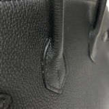 エルメス HERMES バーキン25 A刻 ブラック ゴールド金具 トゴ レディース ハンドバッグ