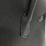 エルメス HERMES バーキン25 A刻 ブラック ゴールド金具 トゴ レディース ハンドバッグ