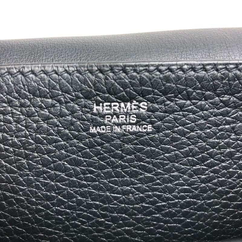 エルメス HERMES アルザン25 B刻印 ブラック シルバー金具 トリヨンクレマンス レディース ショルダーバッグ