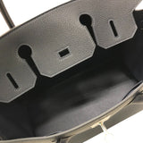 エルメス HERMES バーキン30 W刻 キャバン シルバー金具 トゴ レディース ハンドバッグ