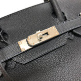 エルメス HERMES バーキン30 W刻 キャバン シルバー金具 トゴ レディース ハンドバッグ