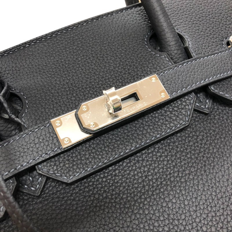 エルメス HERMES バーキン30 W刻 キャバン シルバー金具 トゴ レディース ハンドバッグ