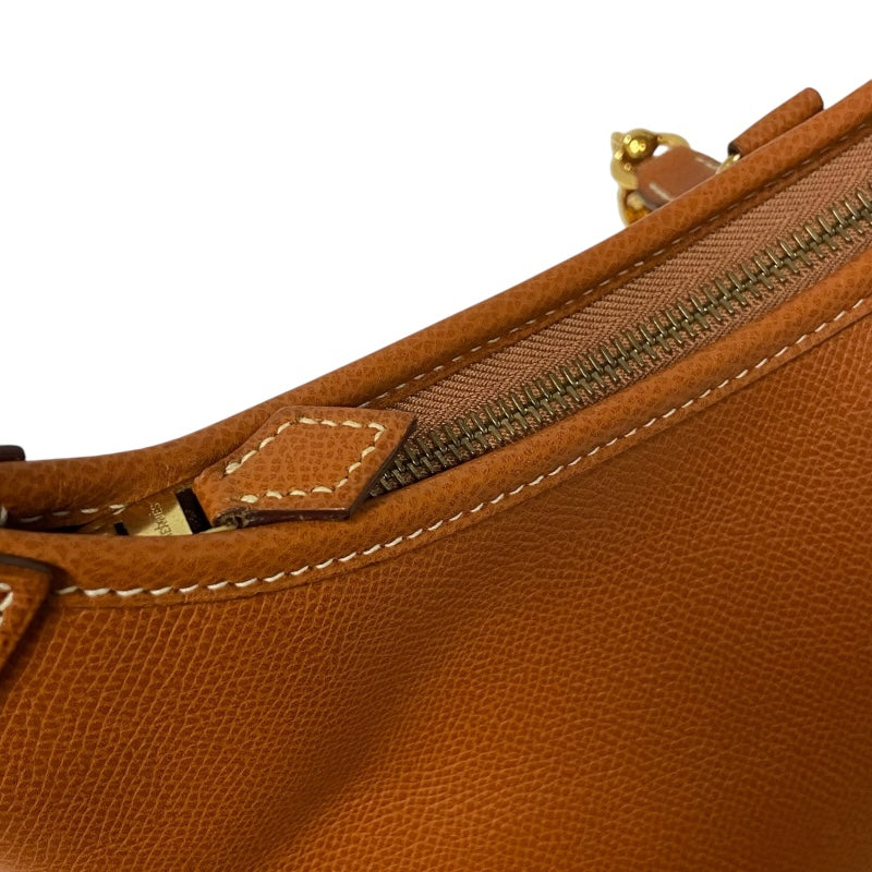 エルメス HERMES トリム31 □G刻 ゴールド ゴールド金具 クシュベル レディース ショルダーバッグ