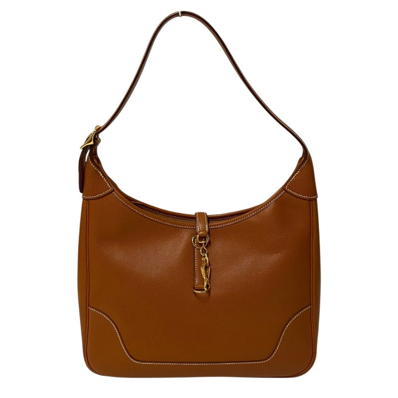 エルメス HERMES トリム31 □G刻 ゴールド ゴールド金具 クシュベル レディース ショルダーバッグ