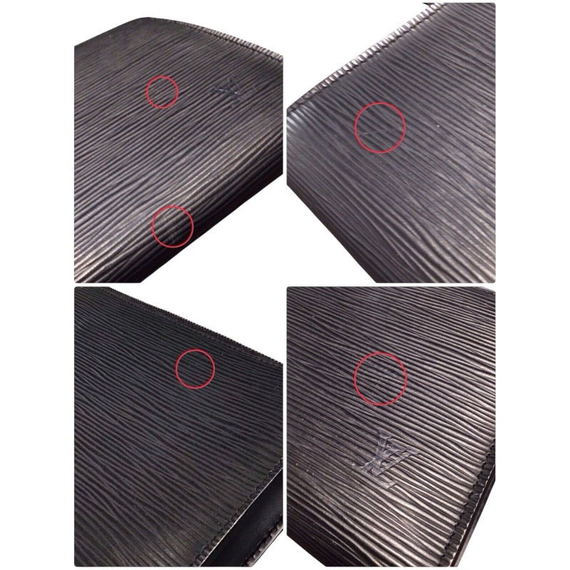 ルイ・ヴィトン LOUIS VUITTON ポシェット・アクセソワール M52942 ブラック/ゴールド金具 エピ レディース ハンドバッグ