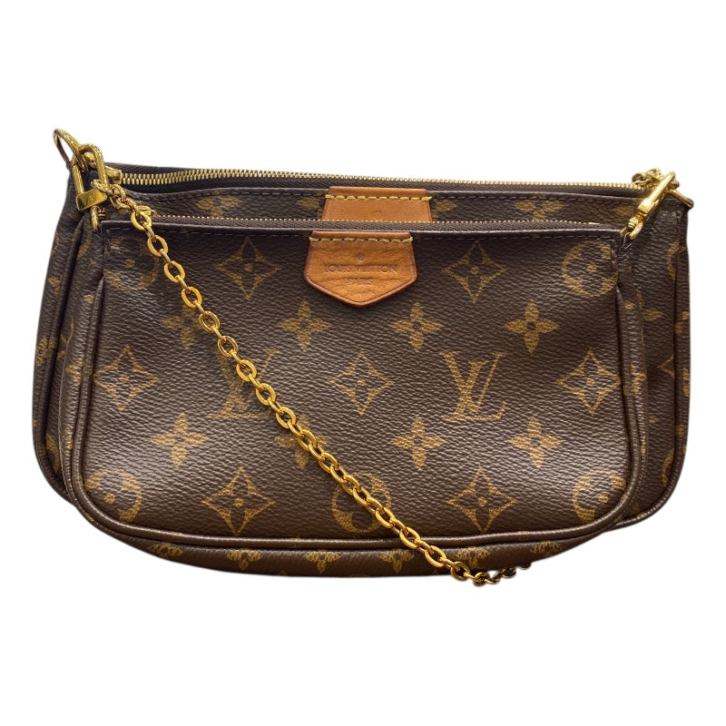 ルイ・ヴィトン LOUIS VUITTON ミュルティ・ポシェット アクセソワール M44840 ブラウン モノグラムキャンバス レディース ショルダーバッグ
