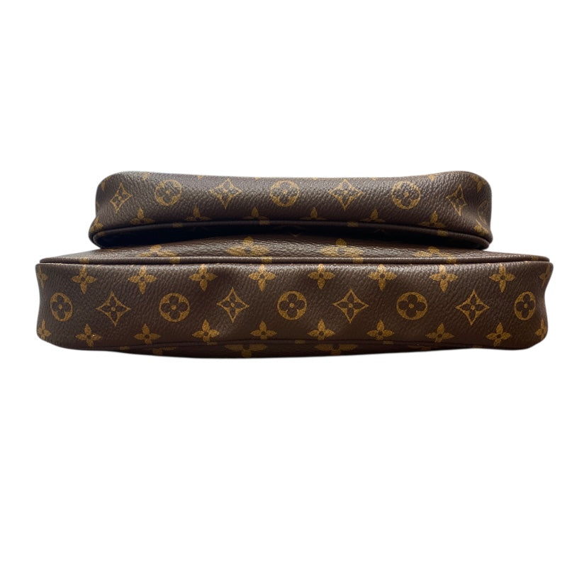 ルイ・ヴィトン LOUIS VUITTON ミュルティ・ポシェット アクセソワール M44840 ブラウン モノグラムキャンバス レディース ショルダーバッグ
