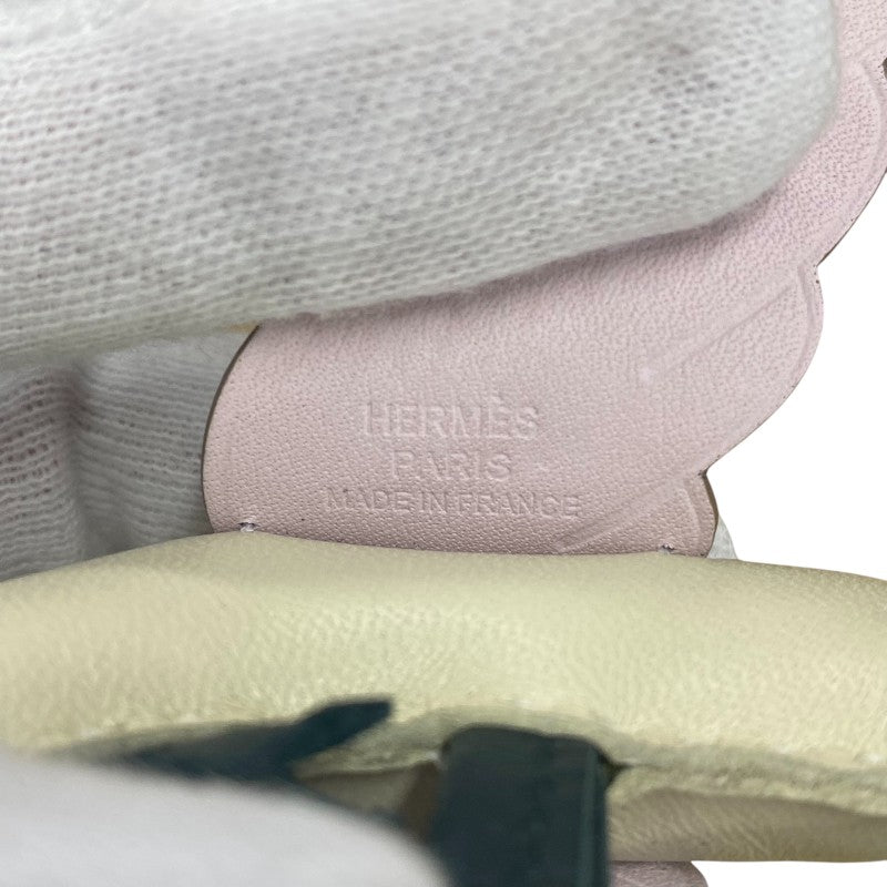 エルメス HERMES ロデオペガサスPM U刻 クレ×モーヴペール×ヴェールシプレ アニョーミロ レディース チャーム