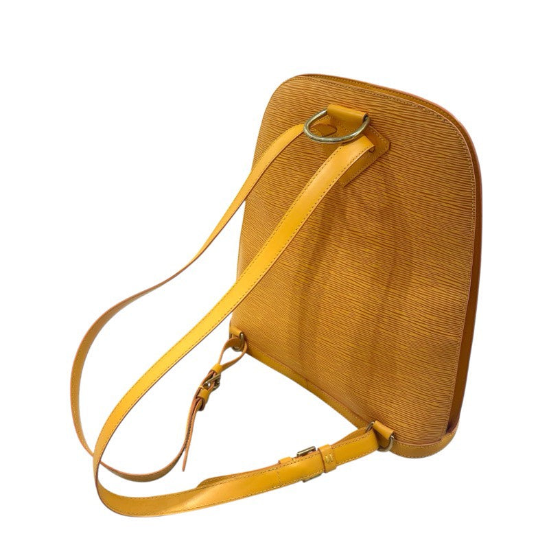 ルイ・ヴィトン LOUIS VUITTON ゴブラン M52299 イエロー エピ レディース リュック・デイパック