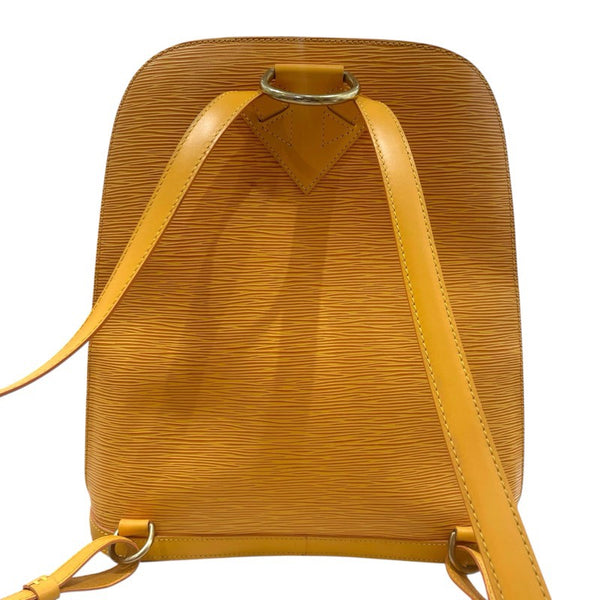 ルイ・ヴィトン LOUIS VUITTON ゴブラン M52299 イエロー エピ レディース リュック・デイパック