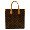 ルイ・ヴィトン LOUIS VUITTON サックプラPM M46263 ブラウン モノグラム ユニセックス ハンドバッグ