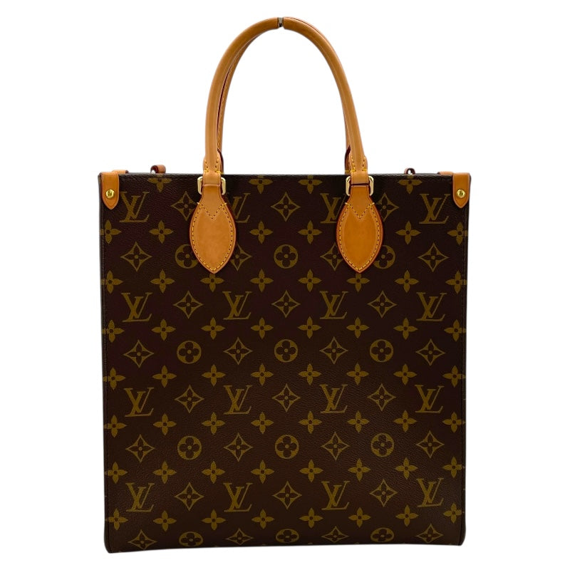 ルイ・ヴィトン LOUIS VUITTON サックプラPM M46263 ブラウン モノグラム ユニセックス ハンドバッグ