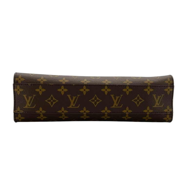 ルイ・ヴィトン LOUIS VUITTON サックプラPM M46263 ブラウン モノグラム ユニセックス ハンドバッグ