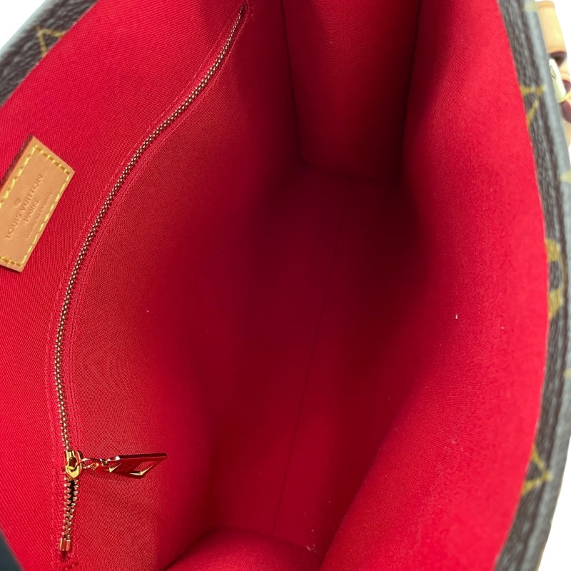 ルイ・ヴィトン LOUIS VUITTON サックプラPM M46263 ブラウン モノグラム ユニセックス ハンドバッグ