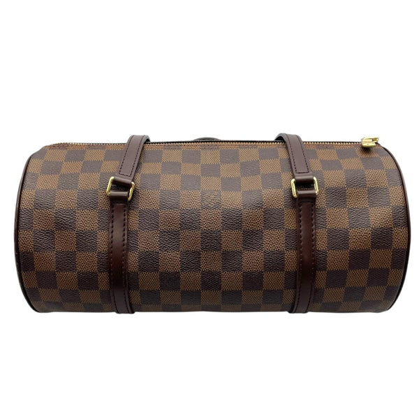 ルイ・ヴィトン LOUIS VUITTON パピヨンGM N51303 ブラウン ダミエキャンバス レディース ハンドバッグ