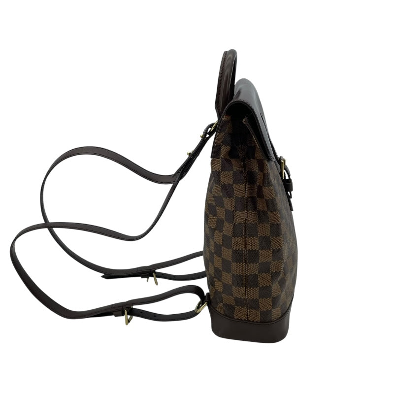 ルイ・ヴィトン LOUIS VUITTON ソーホー N51132 ブラウン ダミエキャンバス レディース リュック・デイパック