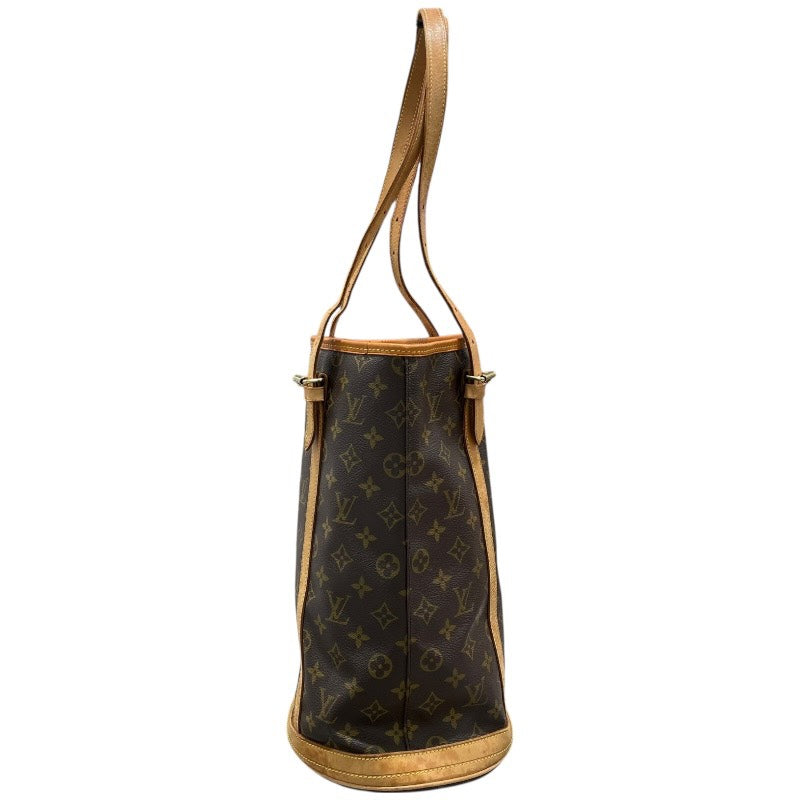 ルイ・ヴィトン LOUIS VUITTON バケットGM M42236 ブラウン モノグラム ユニセックス ショルダーバッグ
