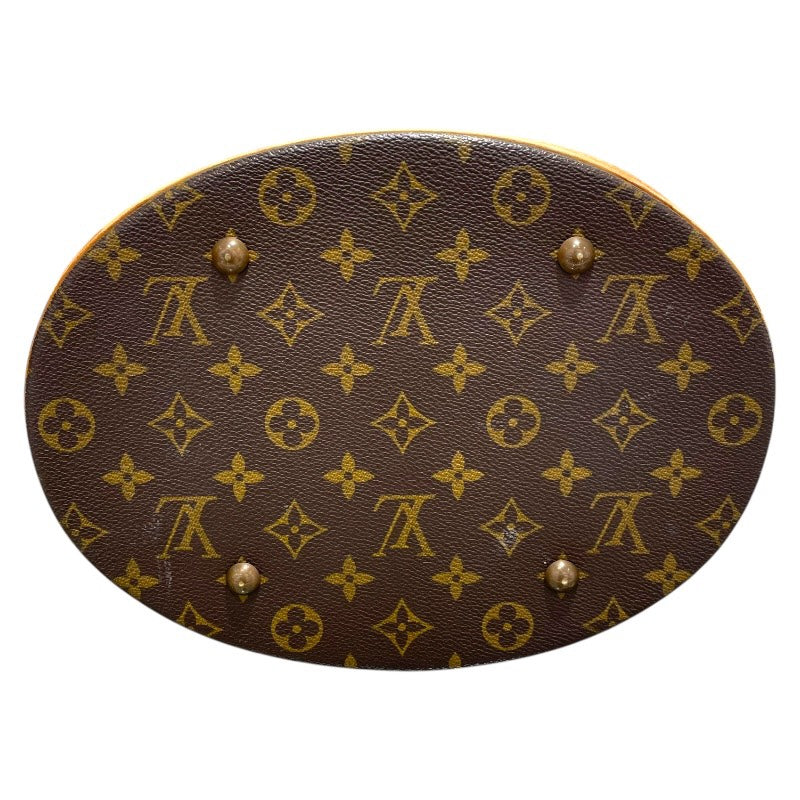 ルイ・ヴィトン LOUIS VUITTON バケットGM M42236 ブラウン モノグラム ユニセックス ショルダーバッグ