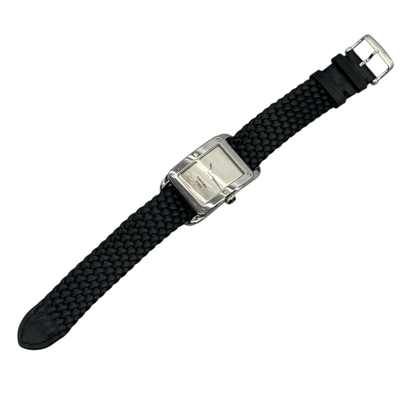 トムフォード TOM FORD N.003 TF0120268084 グレー SS クオーツ メンズ 腕時計