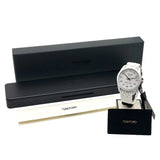 トムフォード TOM FORD N.002 オーシャンプラスチック TFT002024 ホワイト×SV金具 プラスチック メンズ 腕時計