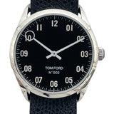 トムフォード TOM FORD N.002 TFT002007 ブラック SS クオーツ メンズ 腕時計