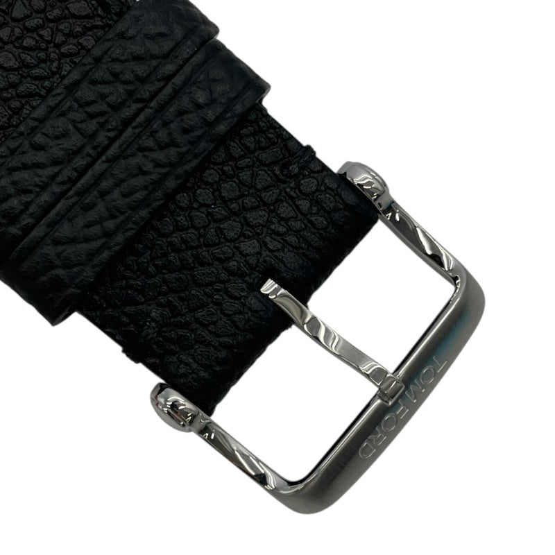 トムフォード TOM FORD N.002 TFT002007 ブラック SS クオーツ メンズ 腕時計