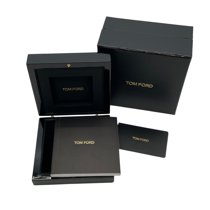 トムフォード TOM FORD N.002 TFT002007 ブラック SS クオーツ メンズ 腕時計