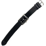トムフォード TOM FORD No.001 レクタンギュラ― TFT001003 ブラック ステンレススチール メンズ 腕時計