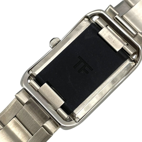 トムフォード TOM FORD N.001ジャパンリミテッド　カラーエディション TF0120276935 シルバー SS クオーツ メンズ 腕時計