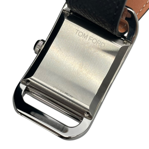 トムフォード TOM FORD N.003  TFT003002 ホワイト ステンレススチール メンズ 腕時計