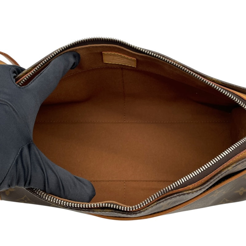 ルイ・ヴィトン LOUIS VUITTON ポパンクール・ロン M40008 モノグラムキャンバス レディース ショルダーバッグ