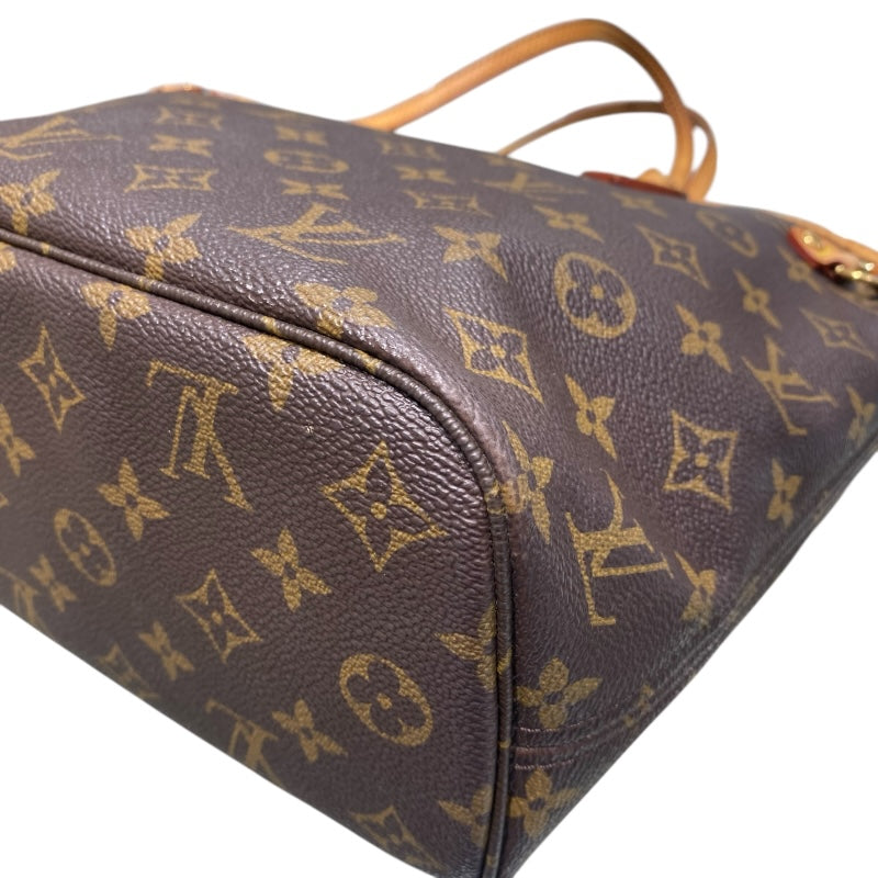 ルイ・ヴィトン LOUIS VUITTON ネヴァーフルPM M40155 ブラウン モノグラム レディース トートバッグ