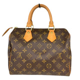 ルイ・ヴィトン LOUIS VUITTON スピーディ25 M41528 ブラウン モノグラム レディース ハンドバッグ