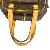 ルイ・ヴィトン LOUIS VUITTON エクサントリ・シテ M51161 ブラウン モノグラム レディース ハンドバッグ