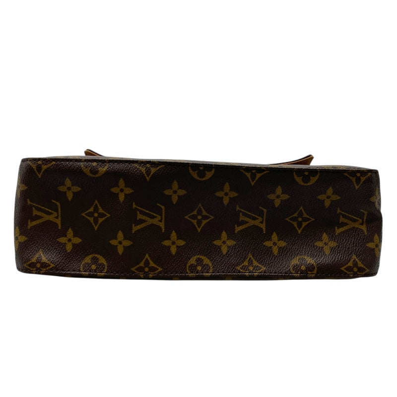 ルイ・ヴィトン LOUIS VUITTON ミニ・ルーピング M51147 ブラウン モノグラム・キャンバス レディース ハンドバッグ