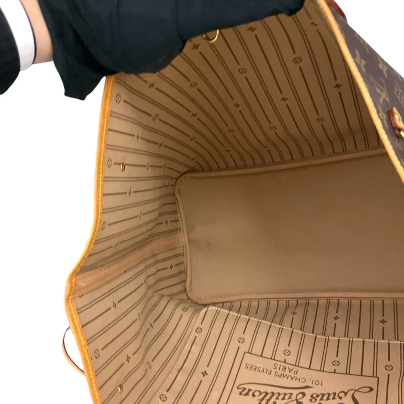 ルイ・ヴィトン LOUIS VUITTON ネヴァーフルGM M40157 ブラウン モノグラムキャンバス レディース トートバッグ