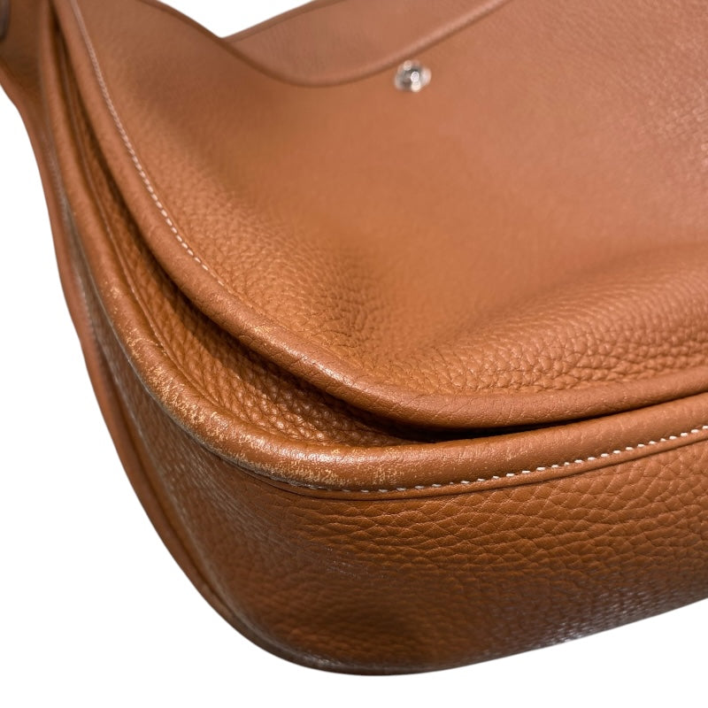 エルメス HERMES エヴリン3PM T刻 ゴールド/SV金具 トリヨン レディース ショルダーバッグ