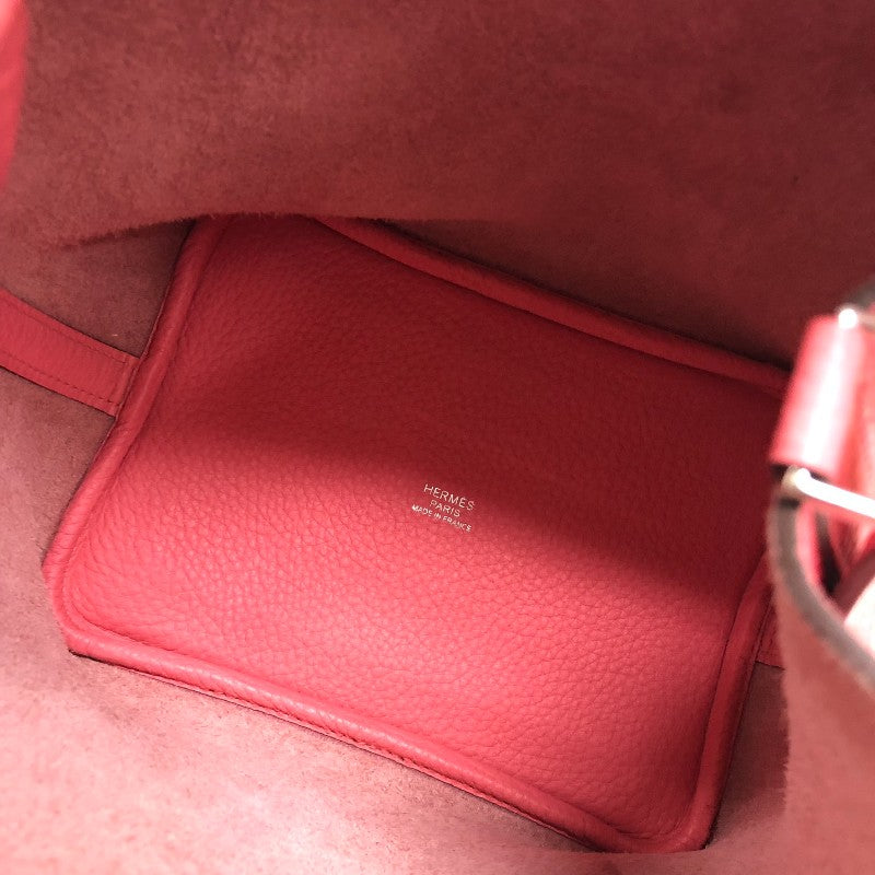 エルメス HERMES ピコタンロックPM A刻 ローズアザレ シルバー金具 トリヨン レディース ハンドバッグ