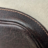 エルメス HERMES ガーデンパーティーPM □I刻 ベージュ×ブラウン シルバー金具 トワル/ブッフル ユニセックス トートバッグ
