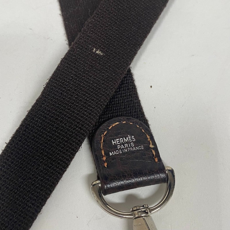 エルメス HERMES ガーデンパーティTPM □I刻印 ベージュ×ブラウン トワルアッシュ/ブッフル レディース トートバッグ