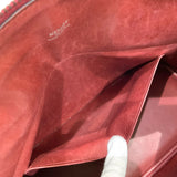 エルメス HERMES ボリード31 □D刻 ルージュアッシュ シルバー金具 ボックスカーフ レディース ハンドバッグ