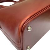 エルメス HERMES ボリード31 □D刻 ルージュアッシュ シルバー金具 ボックスカーフ レディース ハンドバッグ