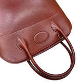 エルメス HERMES ボリード31 □D刻 ルージュアッシュ シルバー金具 ボックスカーフ レディース ハンドバッグ