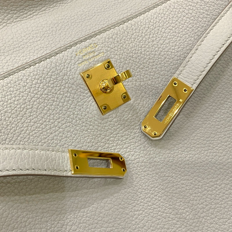 エルメス HERMES ケリー25 内縫い U刻印 ベトン ゴールド金具 トゴ レディース ハンドバッグ