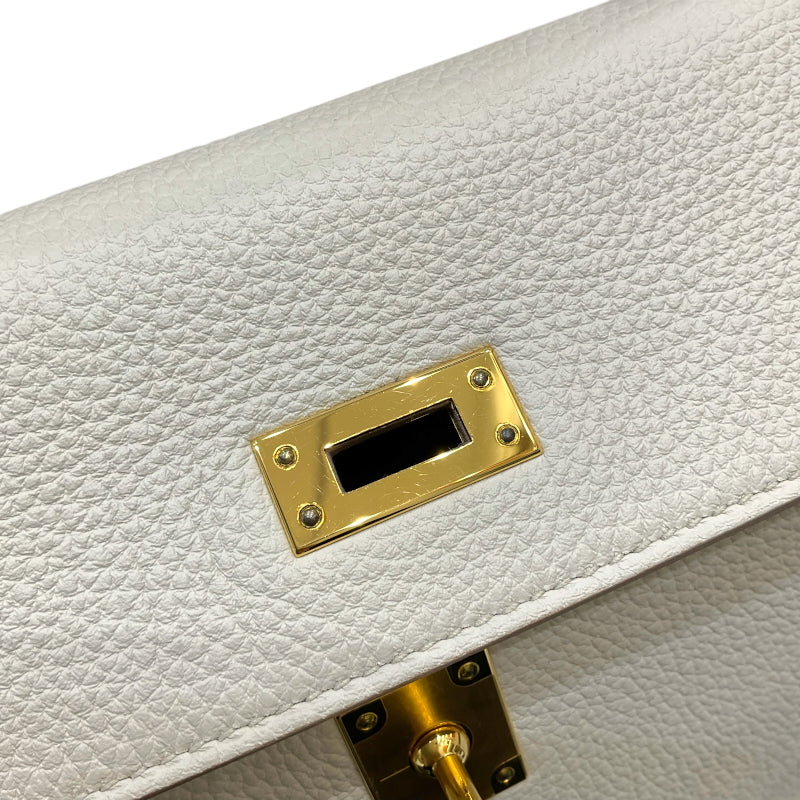エルメス HERMES ケリー25 内縫い U刻印 ベトン ゴールド金具 トゴ レディース ハンドバッグ